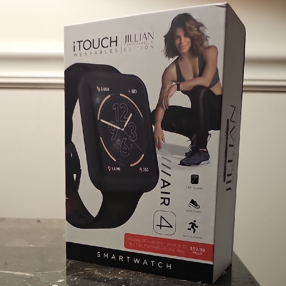 Air 4 Smartwatch - Black